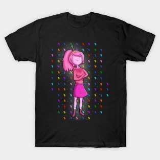 Princess Bubblegum retro design T-Shirt